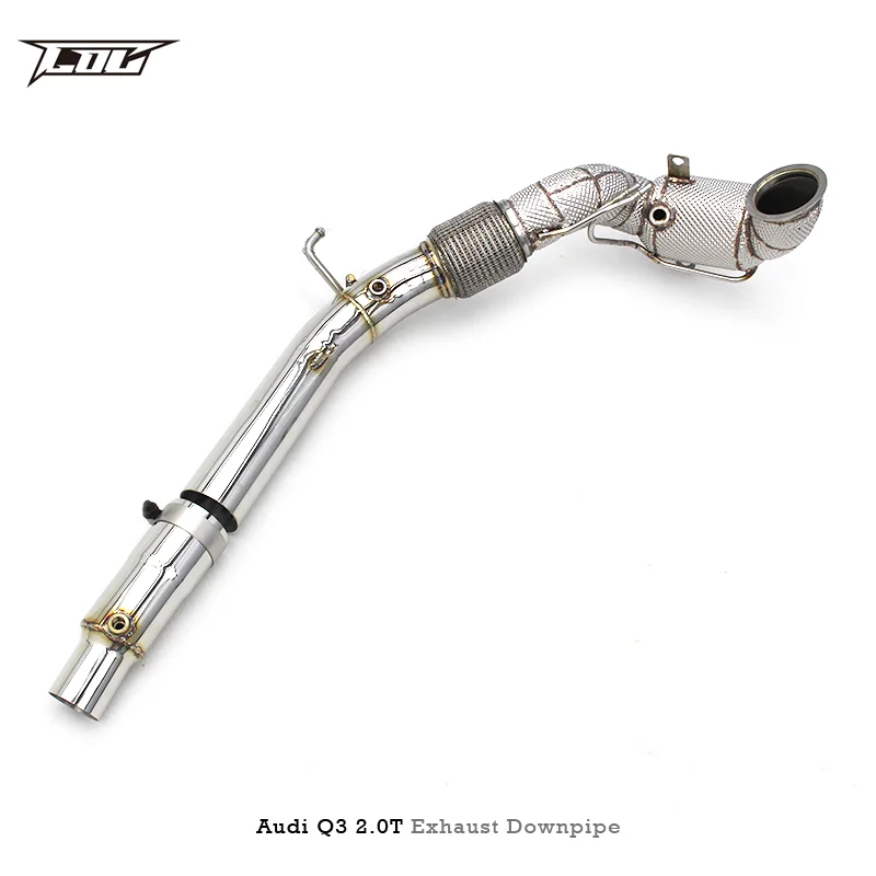 Boska Exhaust Downpipe For Audi Q3 2.0T 2020-2023 with catalyst High flow catted downpipe Catalytic converter