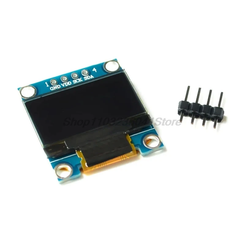 White Blue color 128X64OLED LCD LED Display Module For Arduino 0.91 0.96 1.3 1.54 2.42inch I2C IIC Serial new original with Case