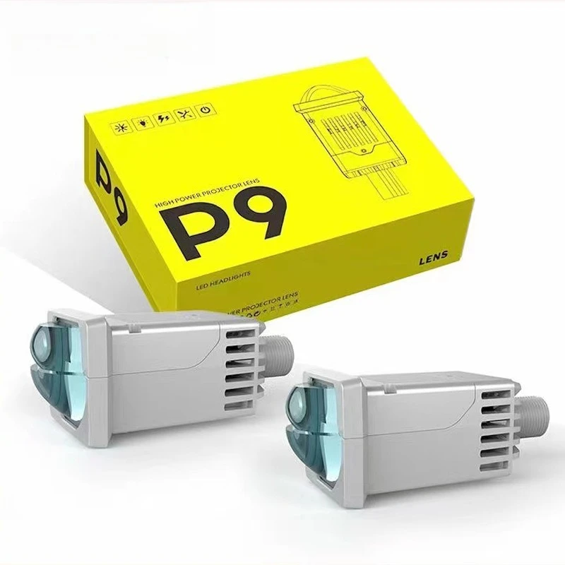 

Matrix P9 Bi-LED Projector Lens Plug & Play Dual Beam Laser Headlight H4 9005 H7 Universal Car Upgrade