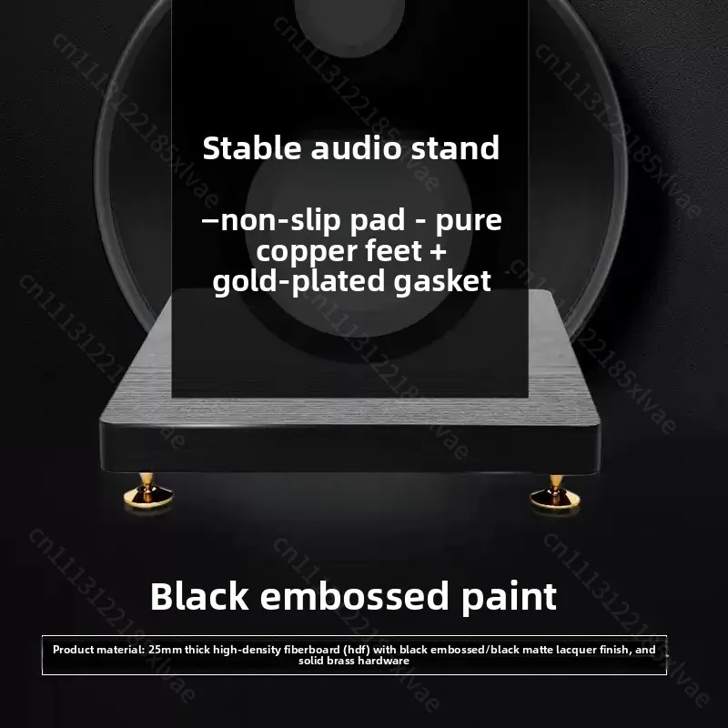 Anti-Vibration Shock Absorbing Base Stable Tray Tripod Baffle for Floor Standing Speakers Subwoofers Audio Playback Devices