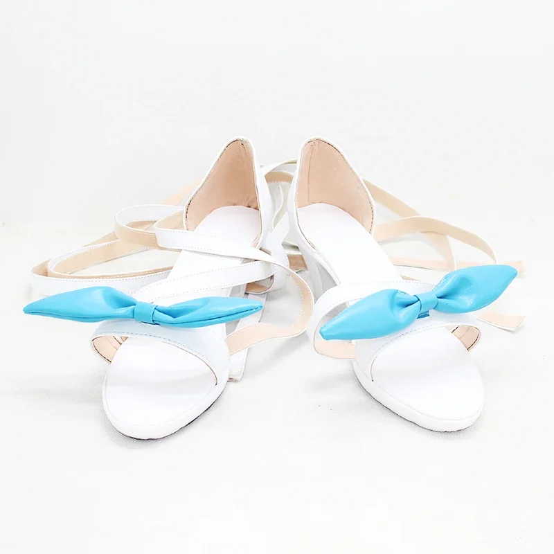 Juego Honkai Impact 3 Kiana Kaslana, zapatos de Cosplay, botas de Carnaval de Halloween, accesorios de Cosplay, zapatos de cuero PU hechos a medida