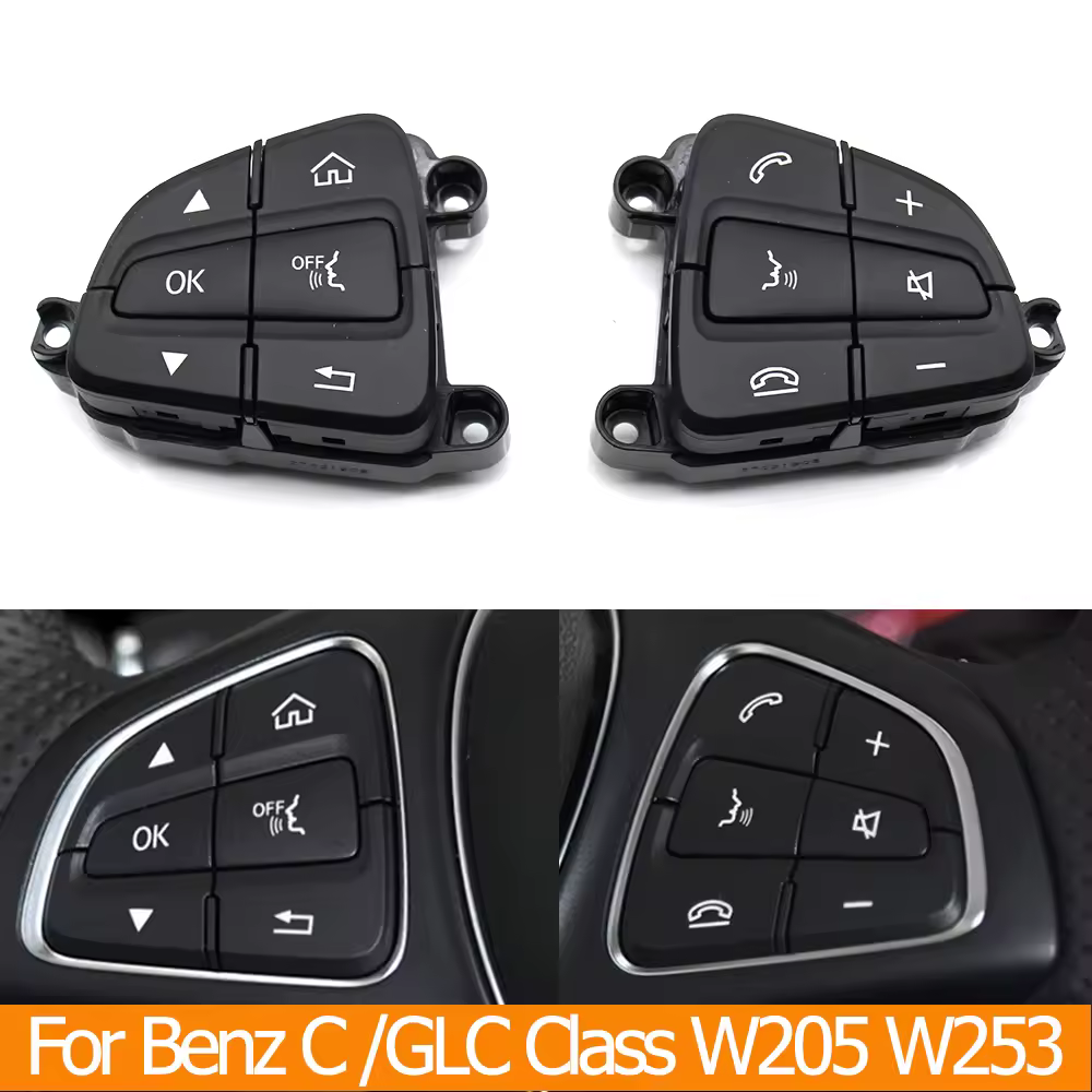 ערכת תיקון למתג בקרת גלגל ההגה של מרצדס בנז C GLC Class W205 W253 C200 C300 GLC200 GLC260 GLC300