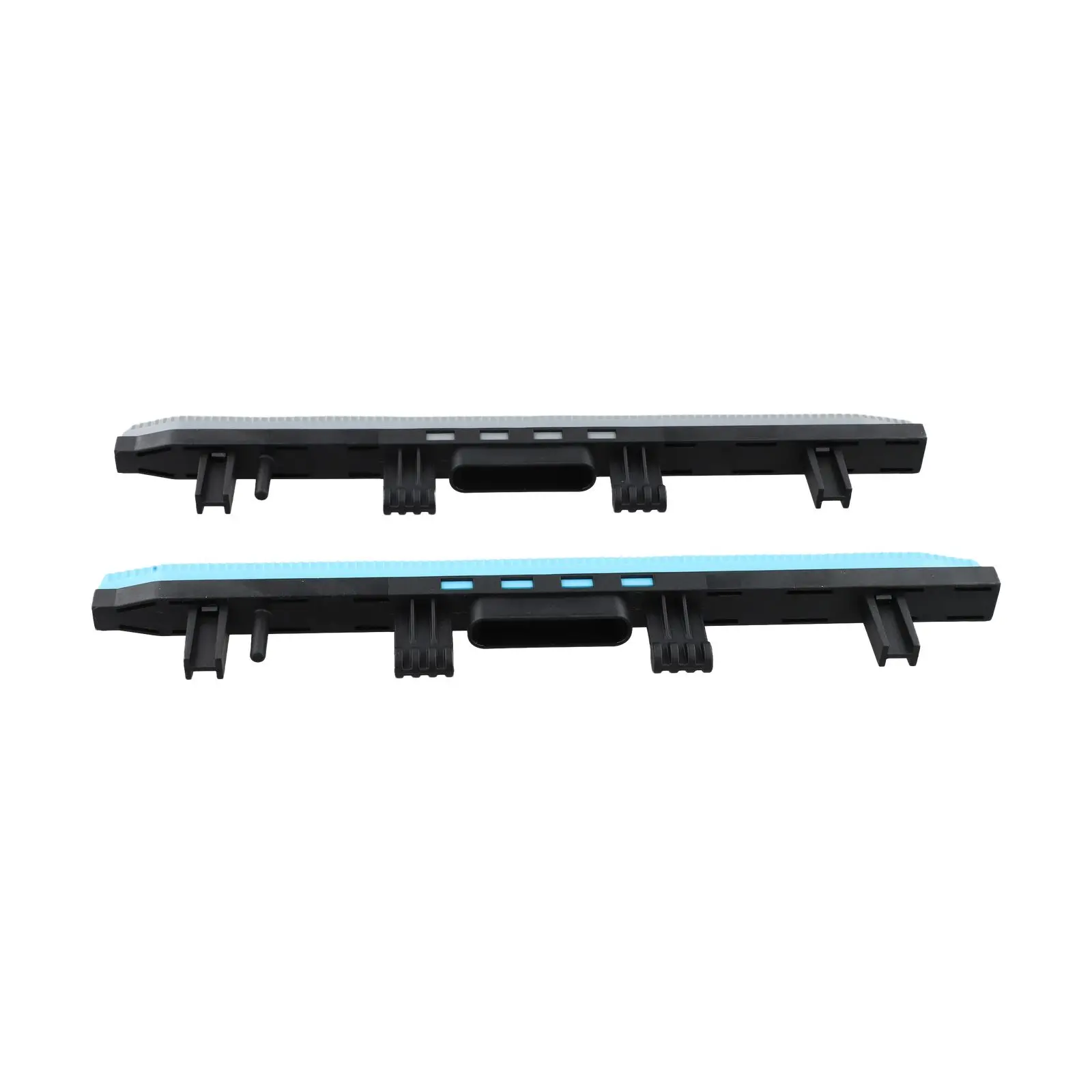 2pcs Rubber Scrape Strip Blue Black For For Karcher FC BR 30/4C Floor Cleaner Squeegee Replacement Part 4.777-008 Accessories