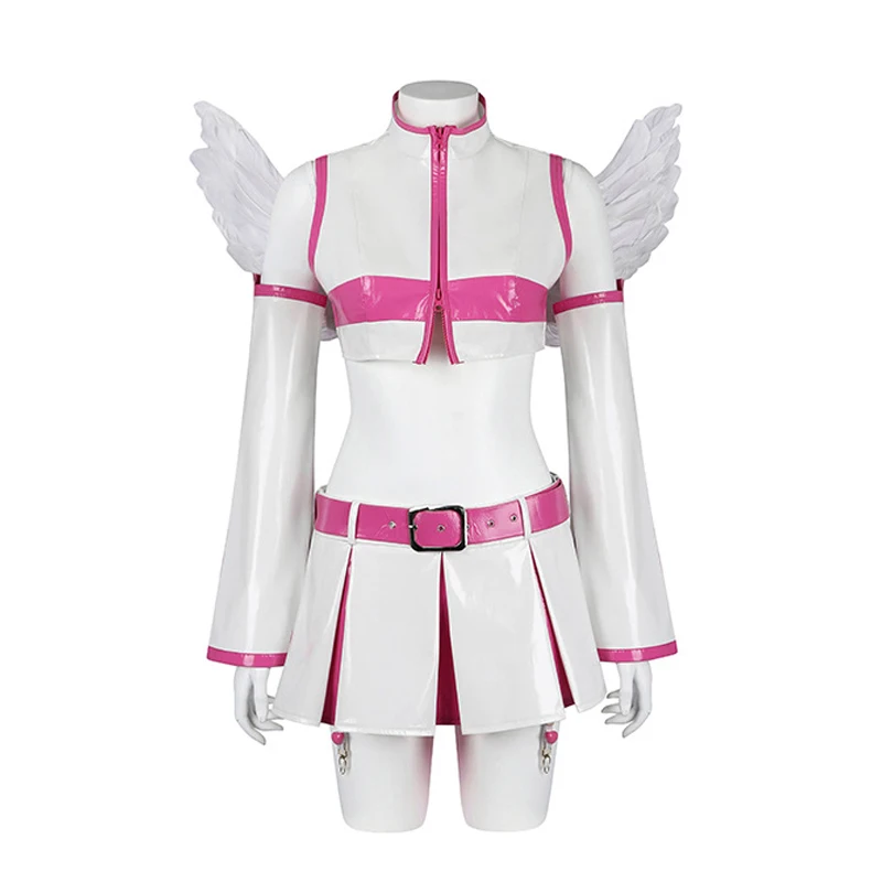 ROLECOS Anime 2.5 Dimensional Seduction Amano Ririsa Cosplay Costume With Wings Sexy Women Halloween Party Cosplay Fullset Suit