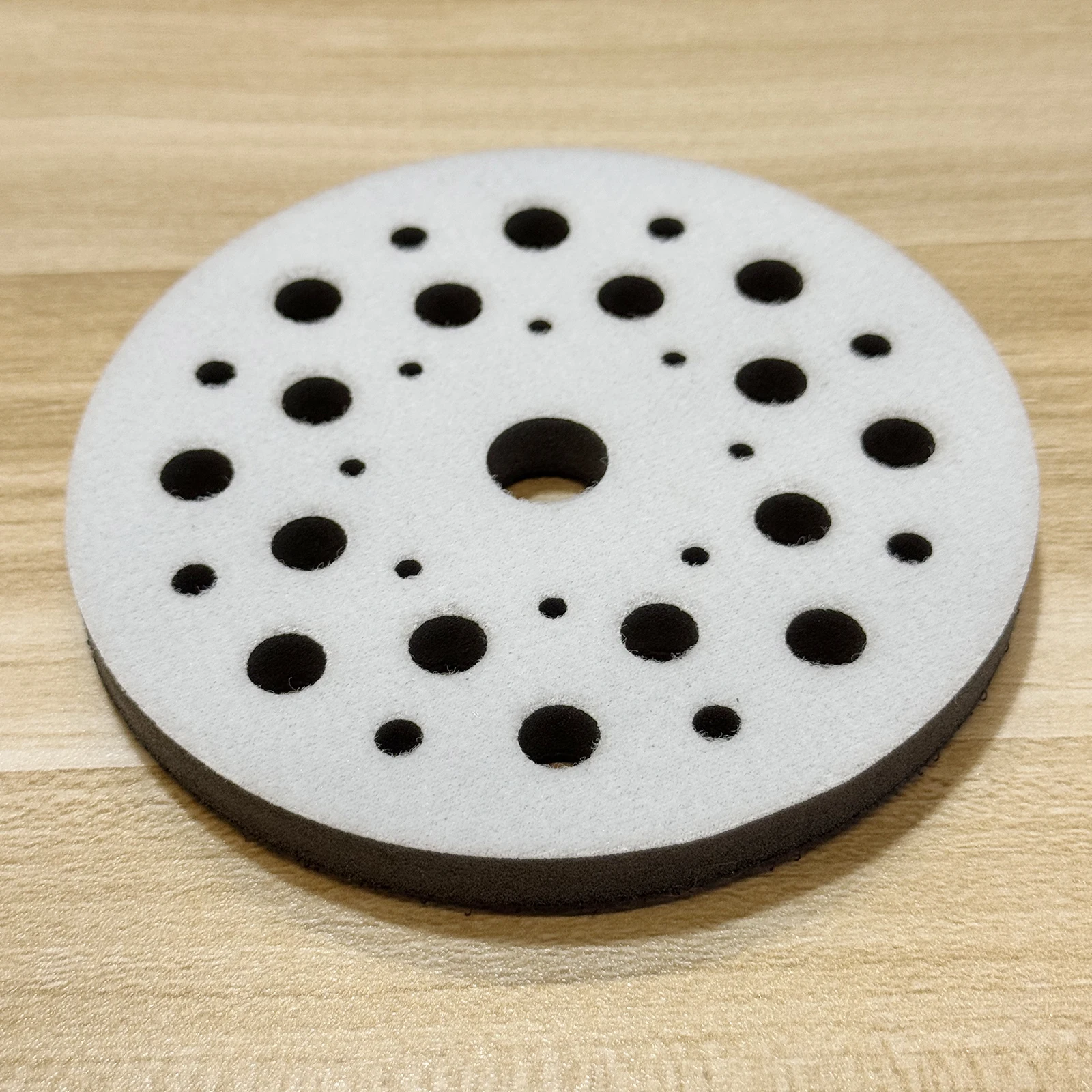 

5 дюймов, 125 мм, 33 отверстия, интерфейсная накладка на липучке, детали электроинструмента для полировки, шлифовки, шлифовки