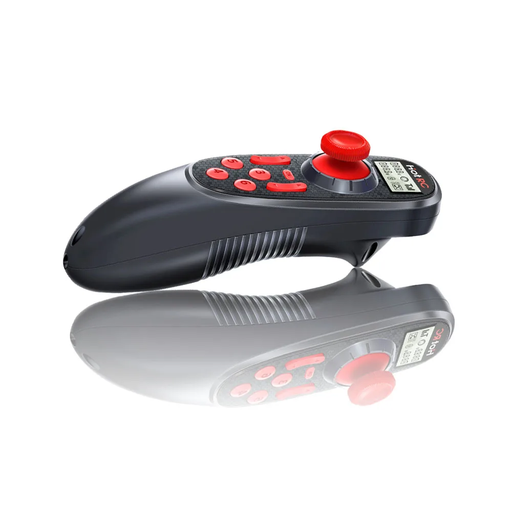 HOTRC DS-600 Radio System Transmitter Remote Controller 6CH 2.4GHz with F-06A Receiver for RC Boat