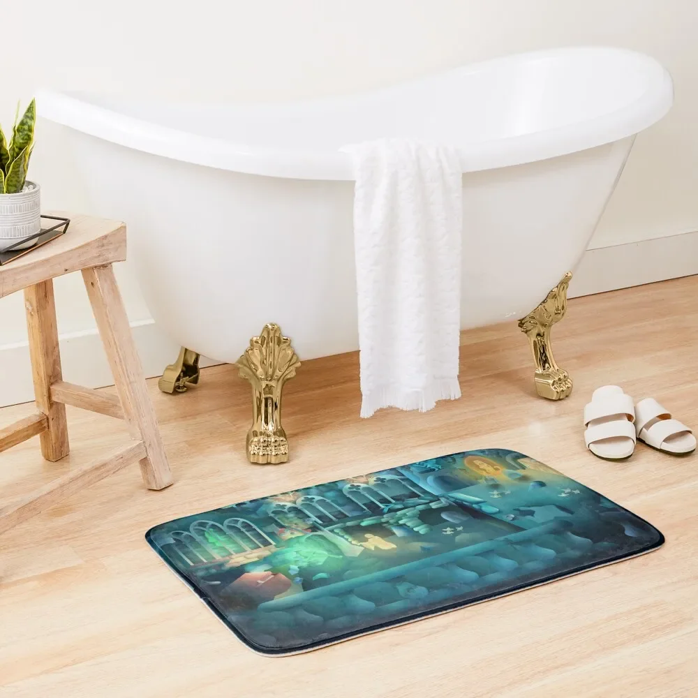 

Spookslot Hoofdshow Bath Mat Foot Bathroom For The Bathroom Anti-Slip Carpet Bathroom Items Mat