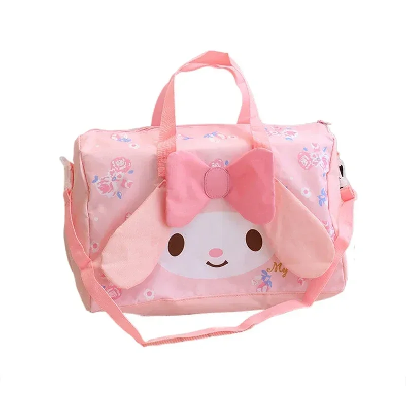 

Sanrio Hello Kitty Foldable Travel Bag for Women Girl Duffle Bag for Carry on Luggage Portable Luxury Designer Tote