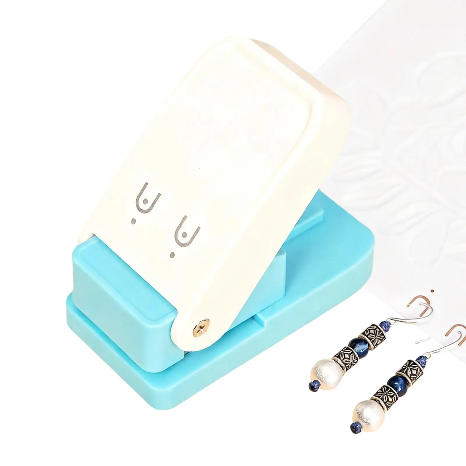 

Дырокол для сережек Дырокол для сережек для карт DIY Ювелирные изделия Дырокол Инструмент для сережек и ожерелий Легко пробивание бумаги