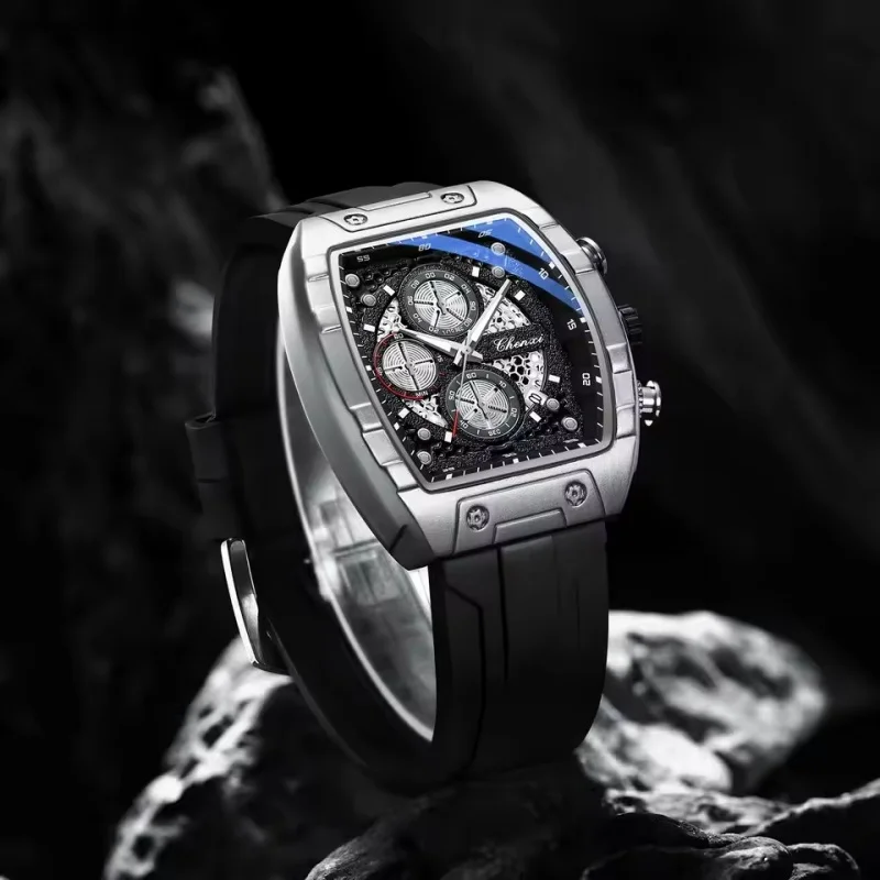 CHENXI 941 Orologio al quarzo da uomo di moda di lusso Impermeabile Luce notturna Cronografo Calendario Orologio sportivo da uomo relojes para hombres