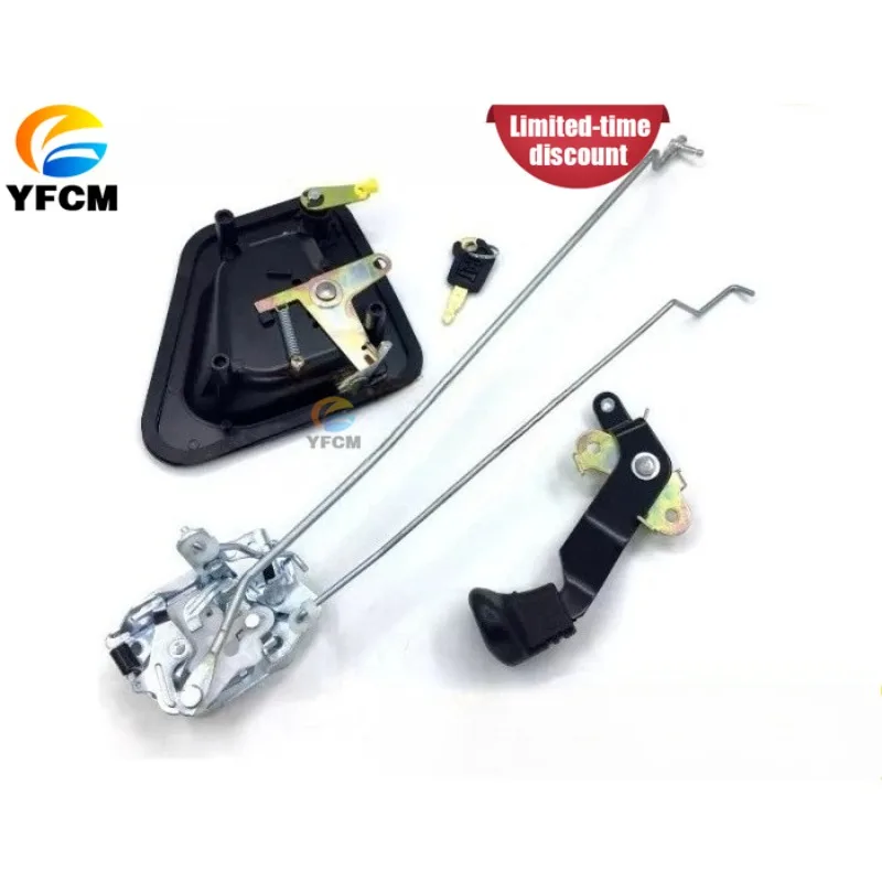 Cab Door Lock Assembly Handle Latch for Caterpillar Excavator E320GC 323 330 334 349GC