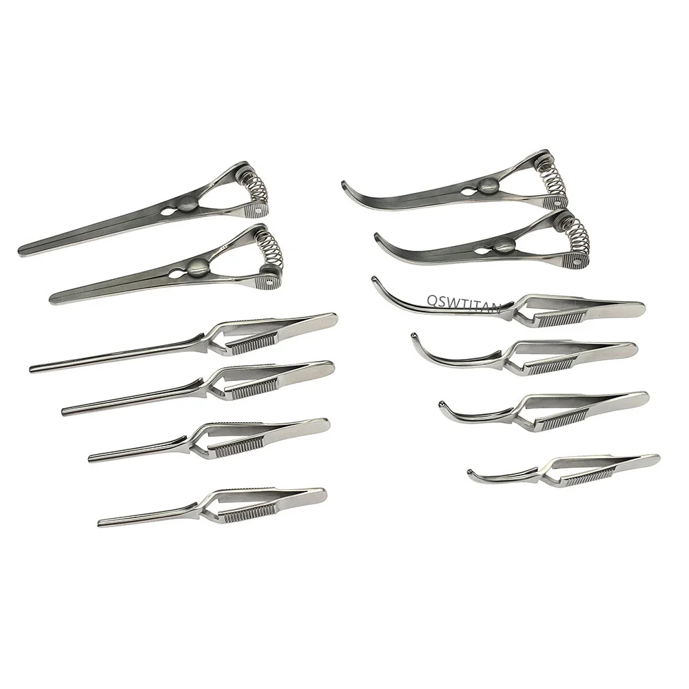 

1pc Arteriovenous Vascular Clip Arraumatic Micro Haemostatic Clip Spring Hemostatic Clip Microsurgical Instruments
