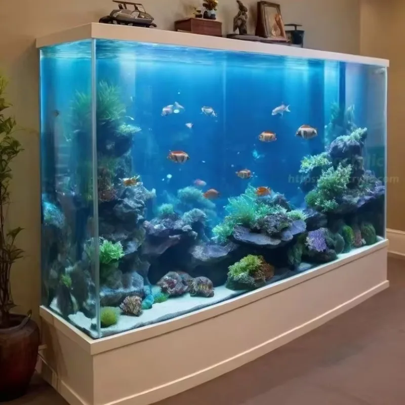 Large fish tank aquarium Large fish tank High material and high quality ...