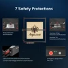 Algolaser DIY 키트 강력한 레이저 조각기, 와이파이 오프라인 제어, 72W 레이저 타각기, 445 ± 5nm 블루 라이트 CNC 기계 3