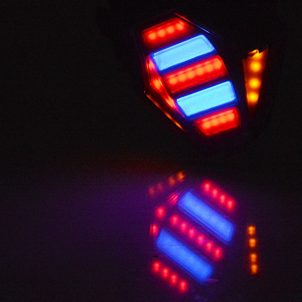 LED Tail Light For Yamaha r25 r3 mt07 MT07 2013 2014 2015 2016 all 173v Motorbike Integrated Turn Signal Brake Lamp accessories