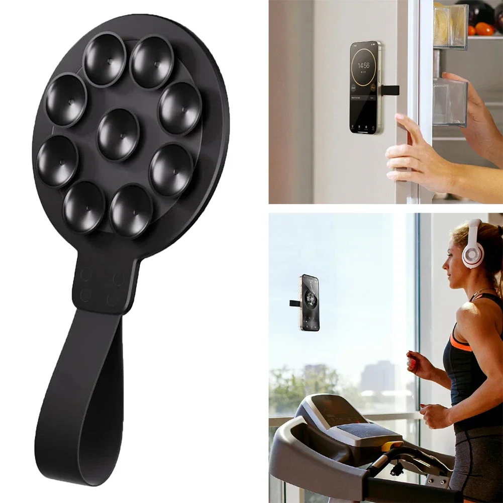 

Magnetic Suction Cup Phone Mount for TikTok Videos and Selfies Silicone Suction Phone Case Grip Holder Stand for iPhone 16 14 15