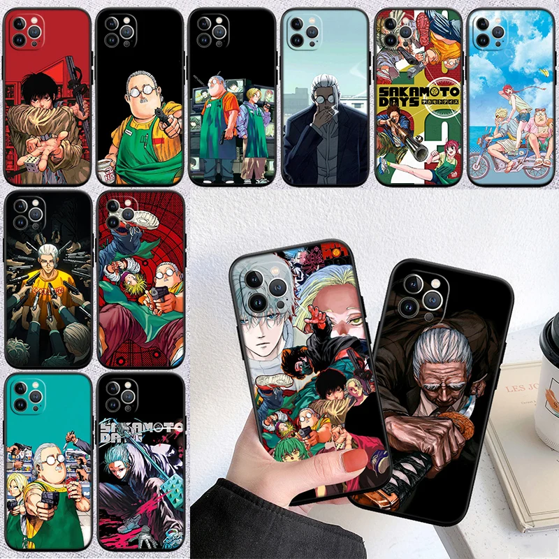 IM63 Sakamoto days Phone Case for Samsung Galaxy M06 M15 M16 M35 M55 M56 A36 A42 A50 A50S A51 A52 A32 A33 A05 A05S A06 A16 A20