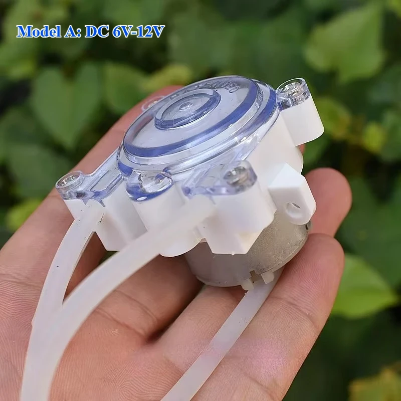 1PC Micro 320/260/500 silnikowa pompa perystaltyczna DC 3.7V-5V pompa samozasysająca/pompa wytłaczająca DC 6V-12V — zdjęcie 5