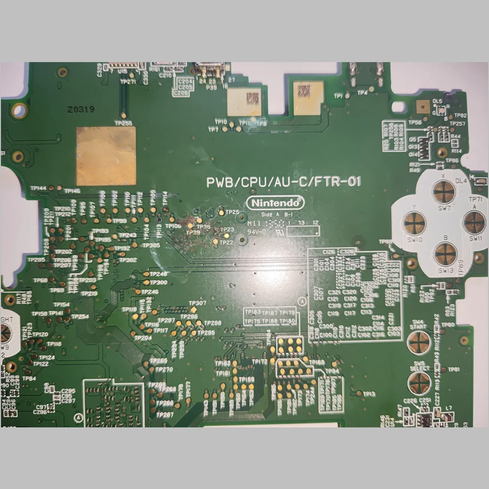 Placa base de circuito 2ds, reemplazo de controlador de almohadilla de juego de reparación, versión europea