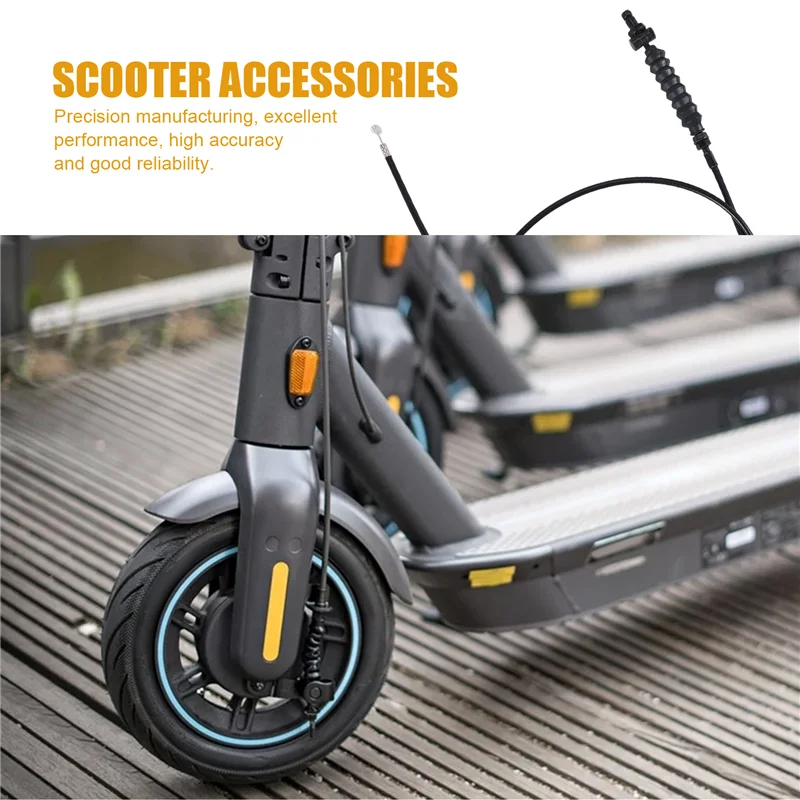 

L39A-Линия тормозного троса для Ninebot MAX G30 Kickscooter G30D Электрический скутер Переднее колесо Тормоз в сборе Аксессуары
