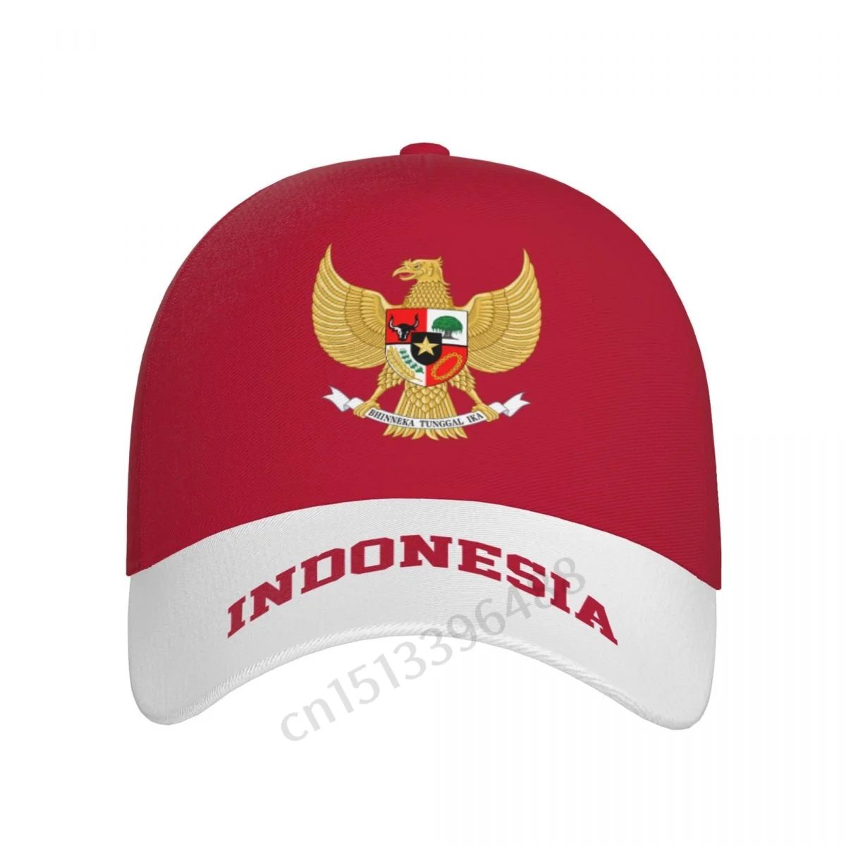 Indonesia 3D Soccer Hats Sun Baseball Cap Breathable Adjustable Men Women Outdoor Fishing Hat