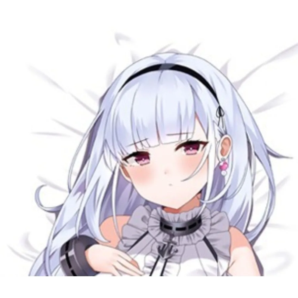 White Haired Sirius Character Peach Skin Fabric Body Pillow Cover Otaku Decor