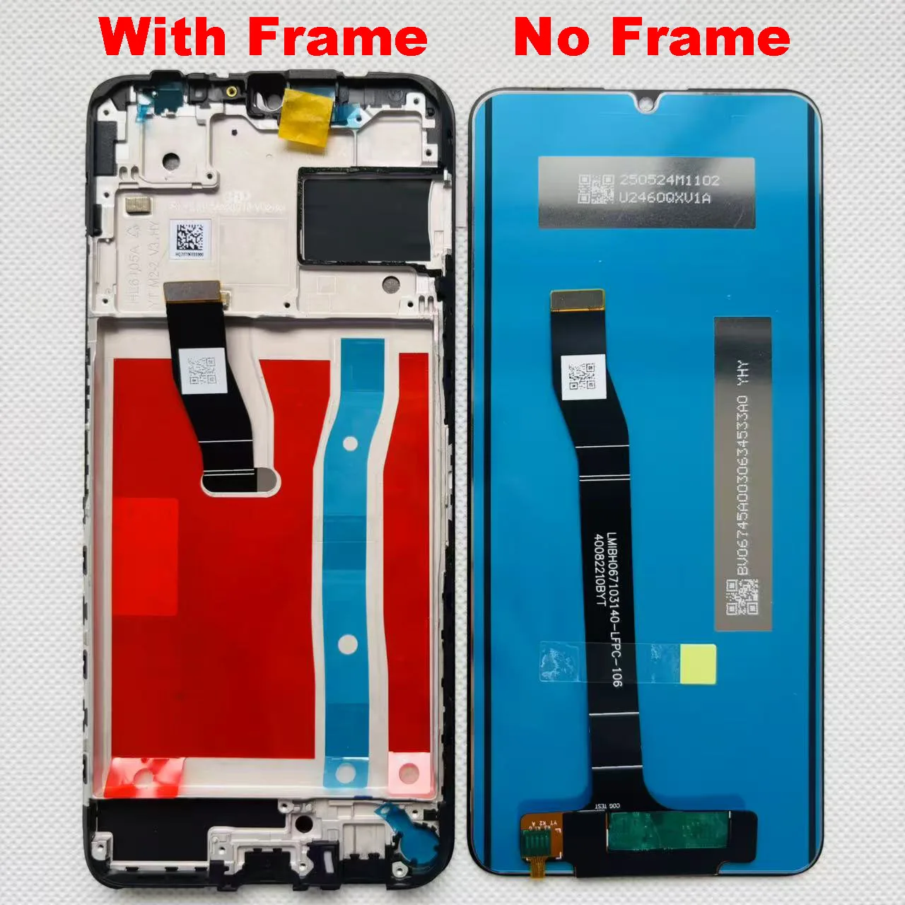 6.75" For Huawei Nova Y70 LCD Display Touch with frame Screen Digitizer Assembly For Nova Y70 Plus  Display Replace Repair