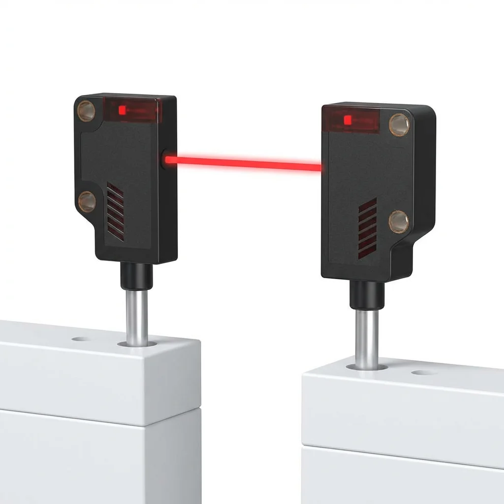 Akusense IP67 Distance 1200mm PC Diffuse Reflective Safety NPN High Precision Ultra Slim Industrial Photoelectric Sensor