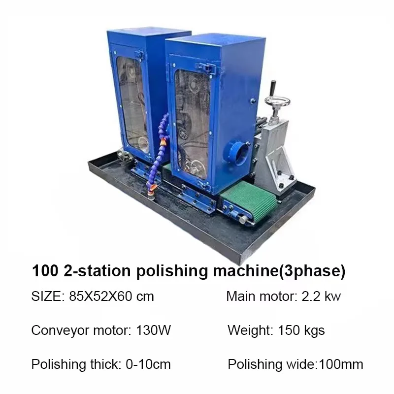 Small Desktop 220v 1 Phase Plate Metal Sanding Machine Stainless Steel Hairline Finish Polishing Machine Metal Deburing Machine