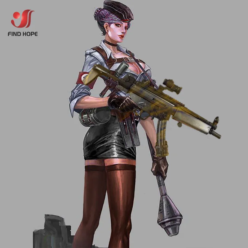 1/6 Scale 4D HK MP5 Submachine Toy Gun Model Puzzles Building Bricks Weapon Military For 12\'\'Action Figure