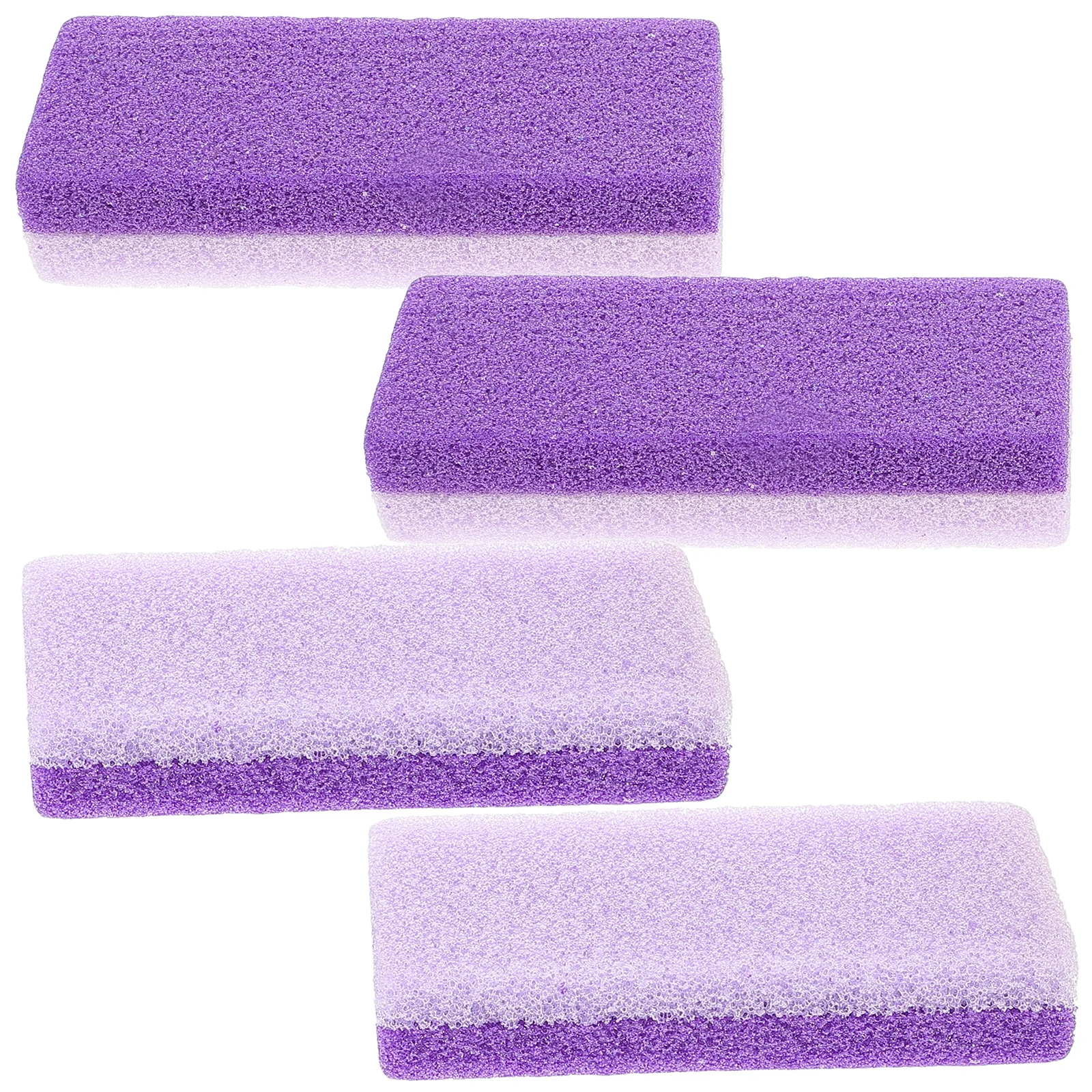 

4 Pcs Foot Smoothing Tool Callus Remover Double Sided Exfoliator Scraper Rasp Pedicure Foot Care Dry Skin Heel Repair Device