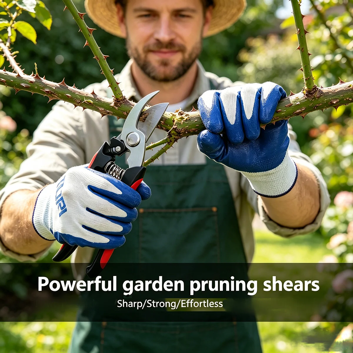 

Gardening Scissors Set Ergonomic non-slip handles Safety lock pruning shears gardening set