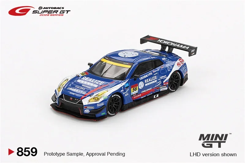 

(Предзаказ) Блистерный ящик - MINI GT 1:64 GT-R NISMO GT3 # 56-дюймовая литая модель автомобиля REALIZE CHALLENGE GT-R KONDO RACING