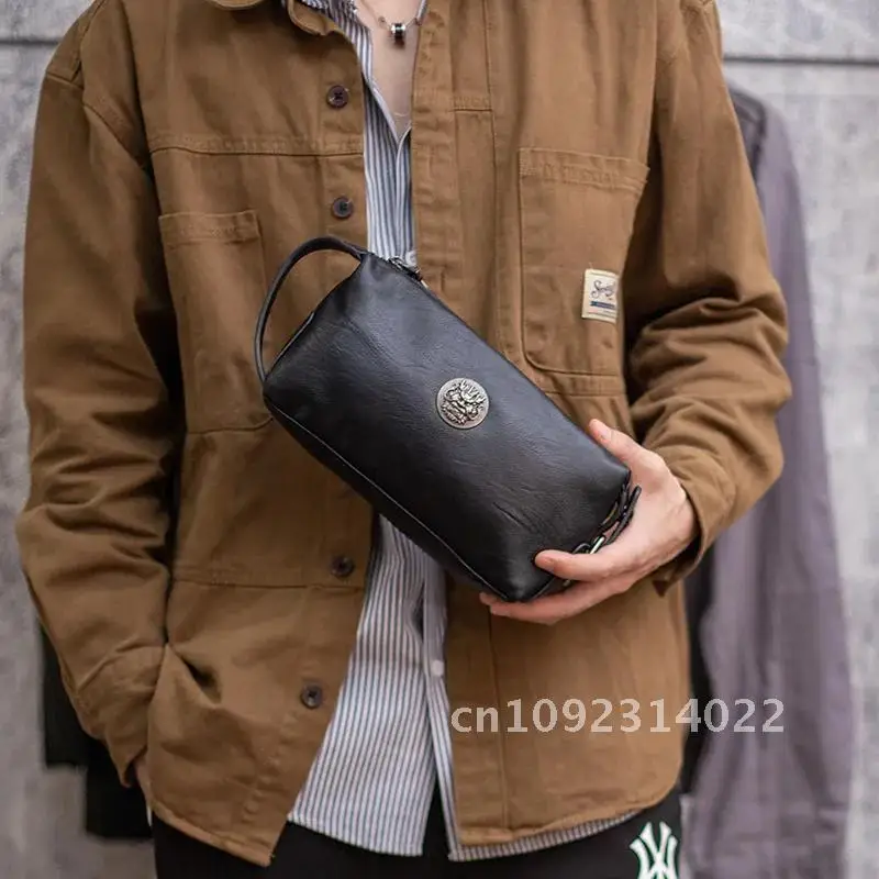 ออกแบบใหม่ผู้ชาย Clutches กระเป๋าหนังนุ่มกระเป๋าสตางค์ยาวสําหรับ Man คลัทช์กระเป๋าสตางค์กระเป๋ายี่ห้อซองจดหมายกระเป๋าชายกระเป๋า