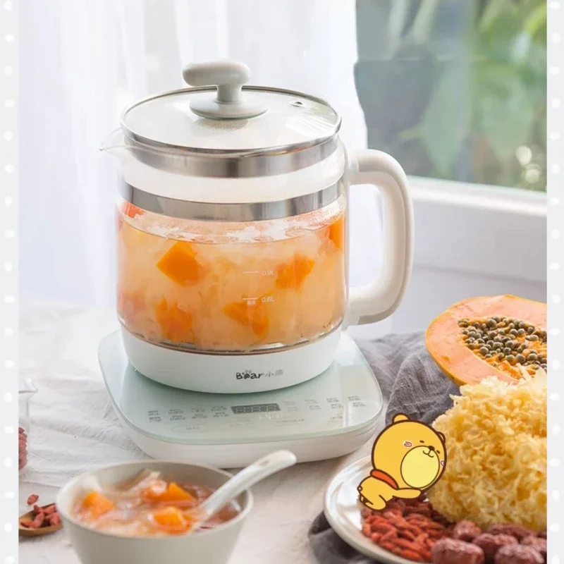 

Household Tea Maker Office Small 1.5 Liters Wasserkocher Health Pot Glass Integrated Multi-functional Electric Teapot