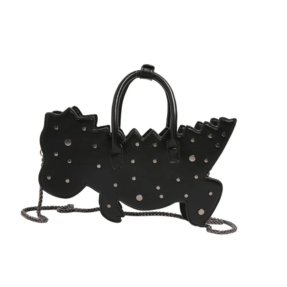 Dinosaur Shaped Personalized Shoulder Bags 2024 New Fashionable And Creative Exquisite Cute Women's Crossbody Small Round Bags