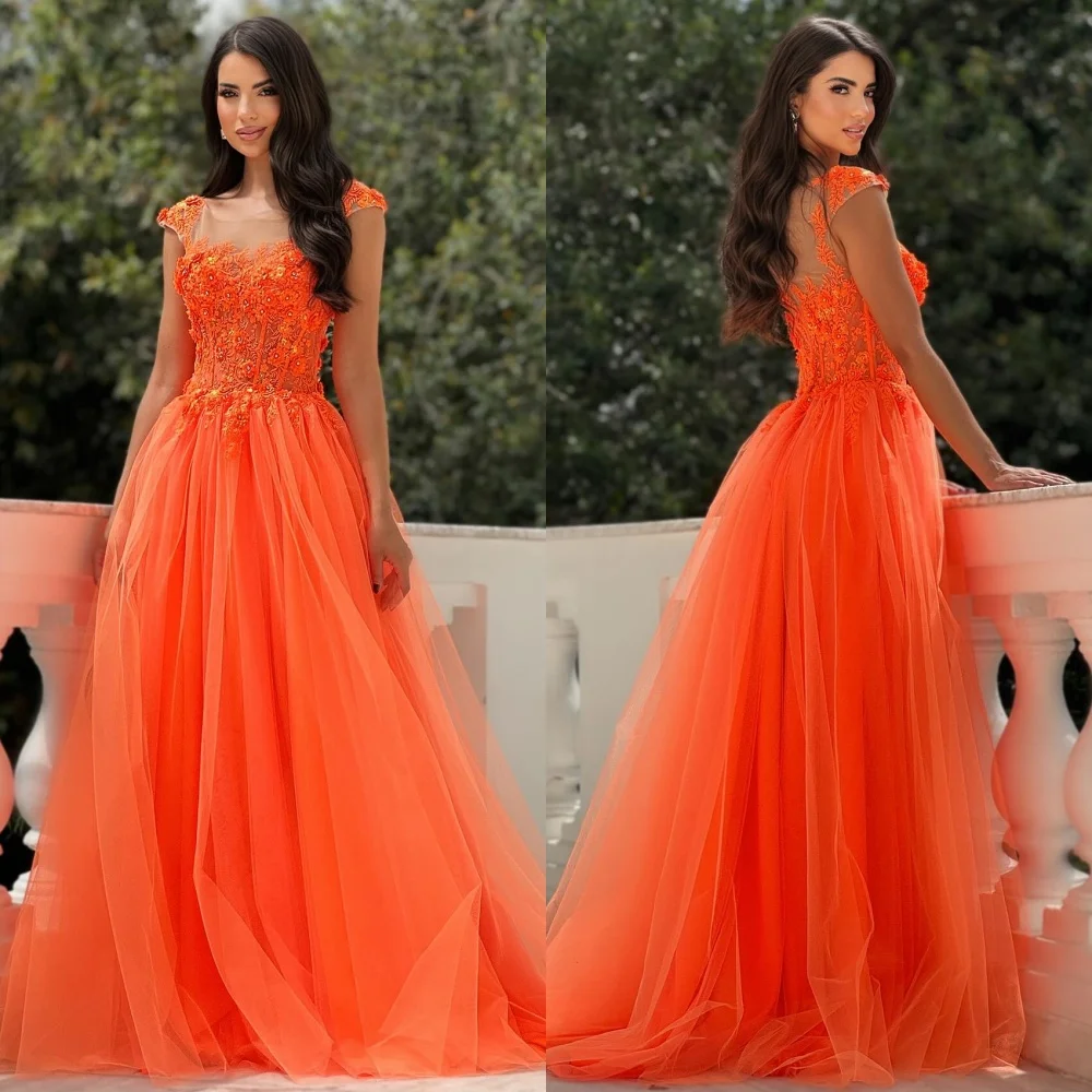 Personalizado de alta qualidade intrincado tule apliques ruched a linha fora do ombro vestidos longos sob medida vestidos de ocasião combinando