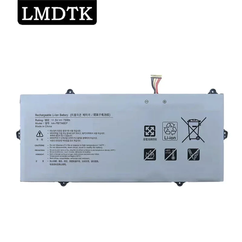 Lmdtk Nieuwe AA-PBTN6EP 11.5V 75wh Laptop Batterij Voor Samsung 900X5T 900X5T 900X5T 900X5T X 78L 900X5T-X 01 900X5T-X02 Notebook