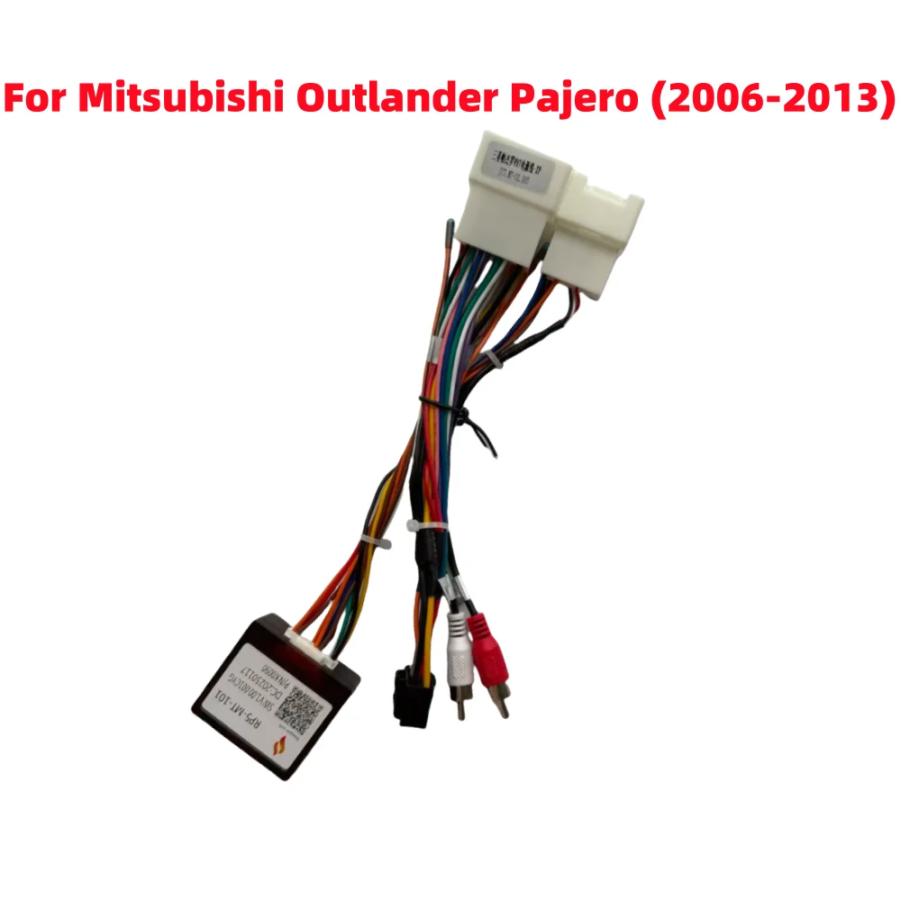 Canbus Box RP5-MT-101 For Mitsubishi Outlander Pajero (2006-2013) RVR 2012 Android Stereo Wire Aftermarket 16 Pin power Cable