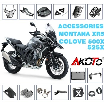 PER MONTANA XR5 Tekken 500 COLOVE 525X 500X Moto Cavalletto Laterale pad Protezione Del Faro Protezione Del Radiatore Tappo Olio Accessori Parafango