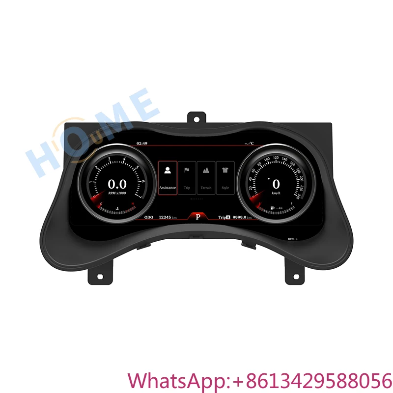 

Digital Dashboard Panel Virtual Instrument Cluster CockPit LCD Speedometer for Infiniti Q70 2012-2017