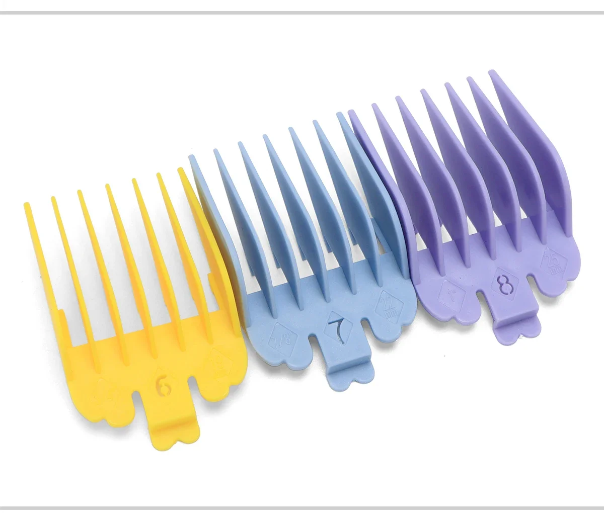 10Pcs Universal Hair Clipper Guards Barber Accessories Professional Trimmer Attachment Limit Combs Replacement Guards Set