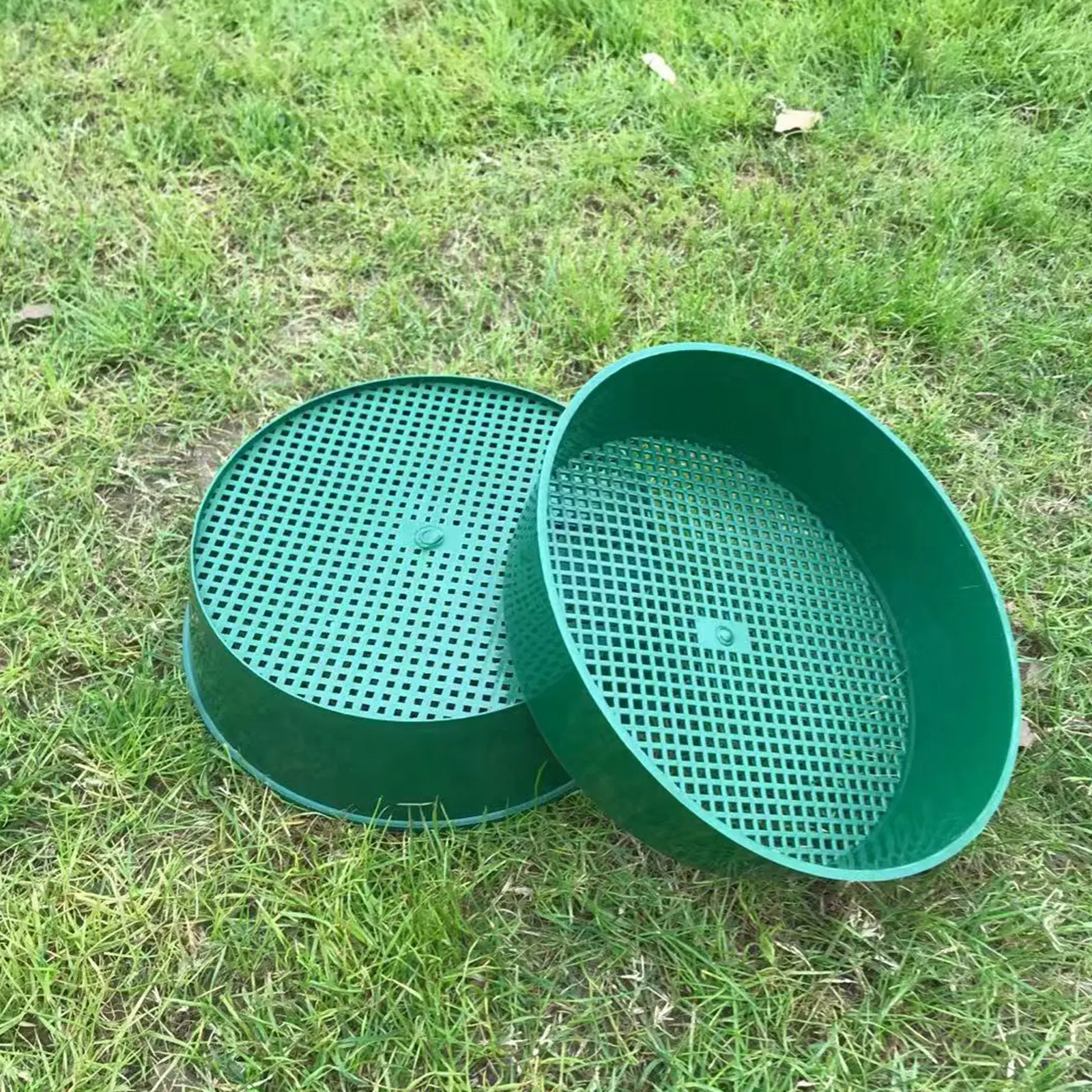 

Gardening Tool Soil Sieve Mesh Cultivation Tools Easy To Use Aperture Is About 3-4MM 21*5.5CM Light Weight Sifter For Rocks
