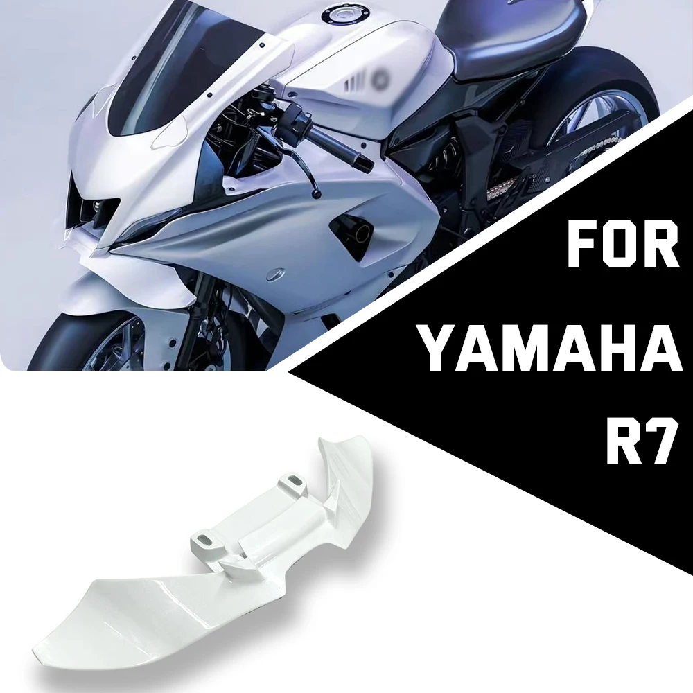 

Передние спойлеры-«клювы» для мотоцикла Yamaha R7 2022-2025 из ABS-пластика, фиксированные нижние накладки на передний обтекатель