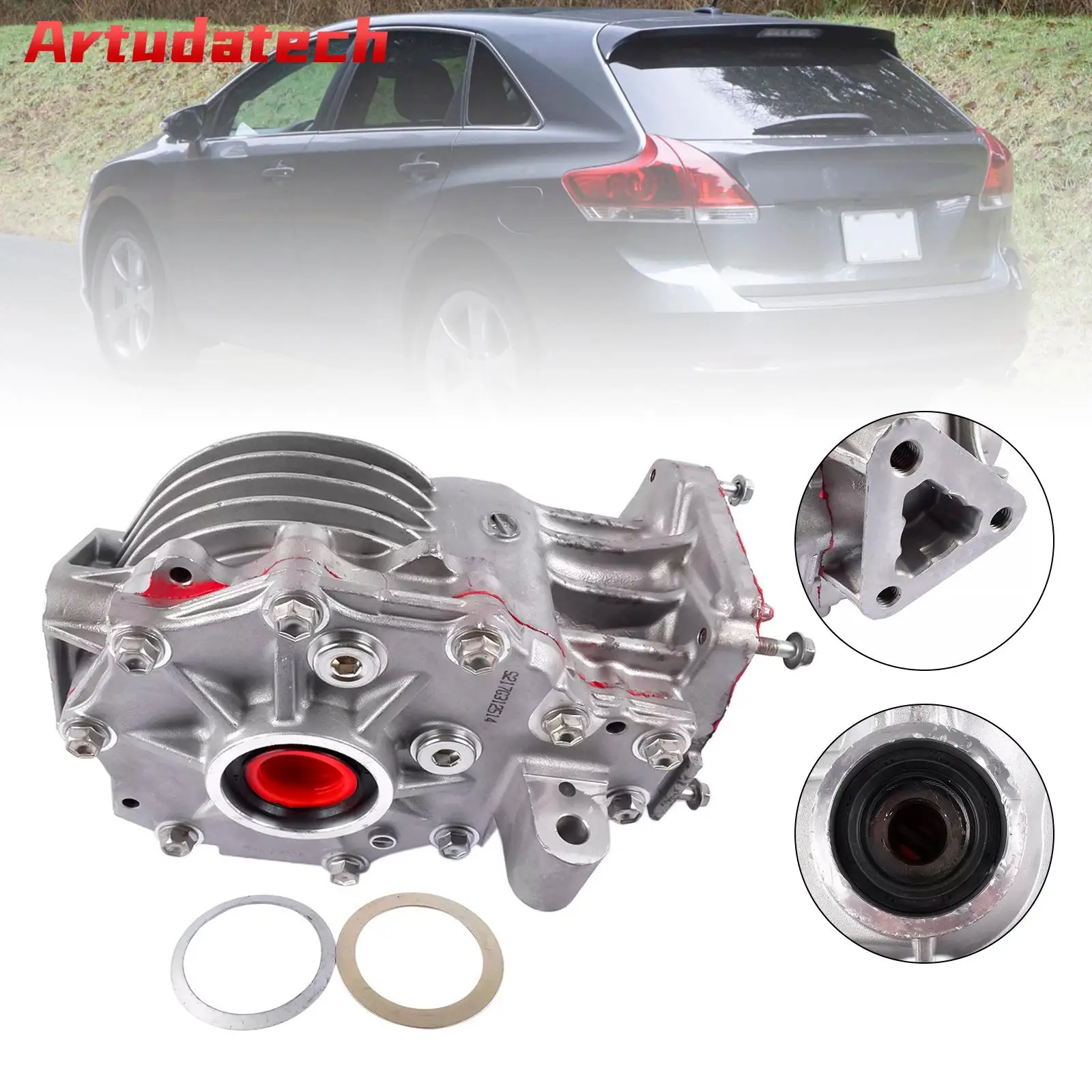 

Artudatech Rear Differential Assembly 4111073011 4111058030 For Toyota Venza AWD 2009-2015 Car Accessories