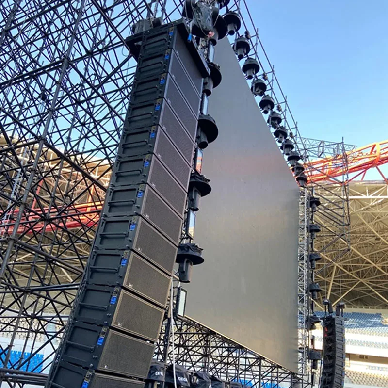 High Precision Outdoor Stadium LED Display Screen 500*1000 Curved Lock Available Outdoor Precision LED - view 5