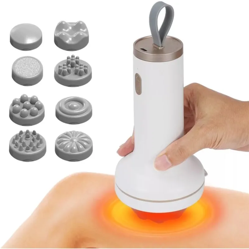 Wireless charging and portable new small handheld cervical massage instrument