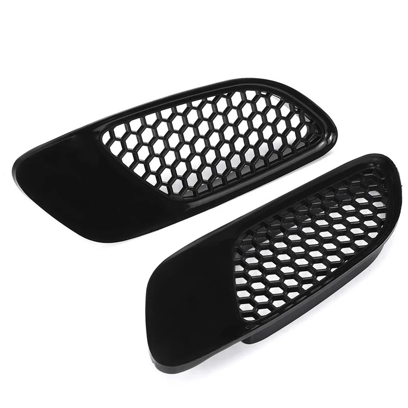 4PCS Air Vent For Real M3 Model Car Front Air Scoop Bonnet Vent Hood Vent Louvers For-BMW E90 E91 E92 E93 M3 ABS