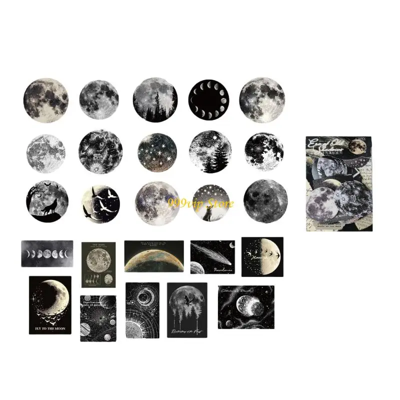C90C Pack Of 50 Aesthetic Decorative Sticker Scrapbooking Sticker for Art Craft Journal Phone Case Guitar Laptop and Wrapping