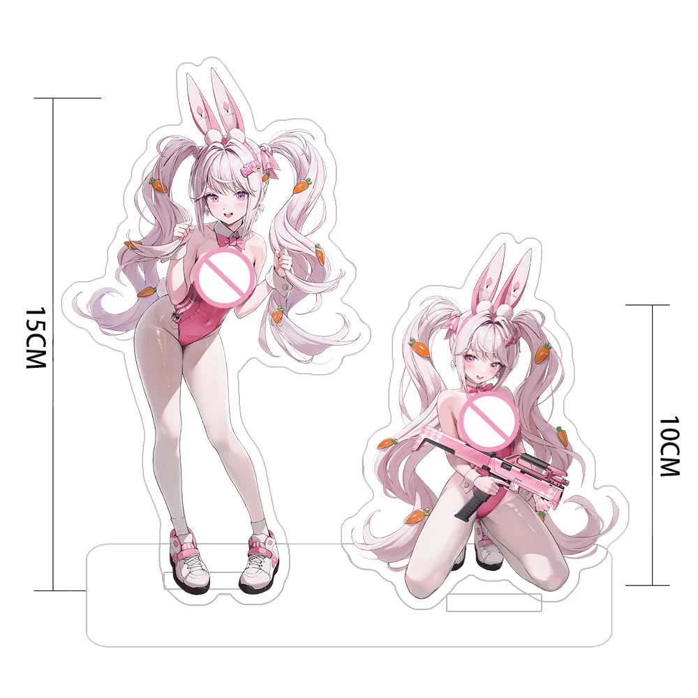 Hot Game character Cinderella Ade Blanc Bready Guillotine Guilty Scarlet Soda Rapi Noir Maiden Acrylic stand Figure keychain Toy